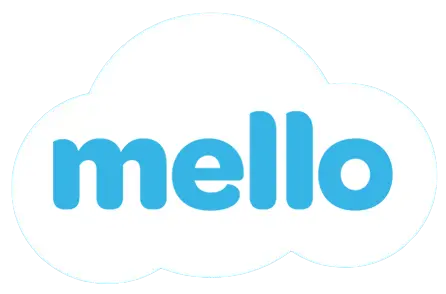 Mello logo in the cloud