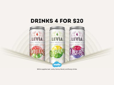 Infused Drinks 4 for $20